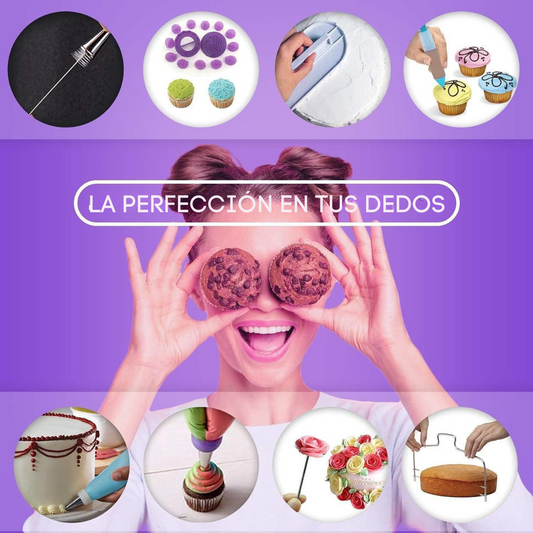 Kit de Pastelería de 137 Piezas