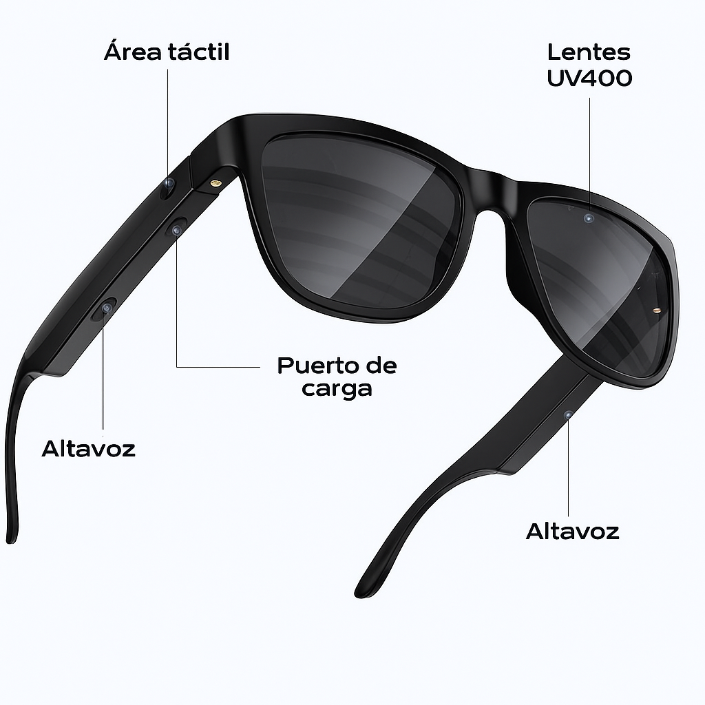 Gafas con Bluetooth