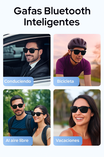 Gafas con Bluetooth